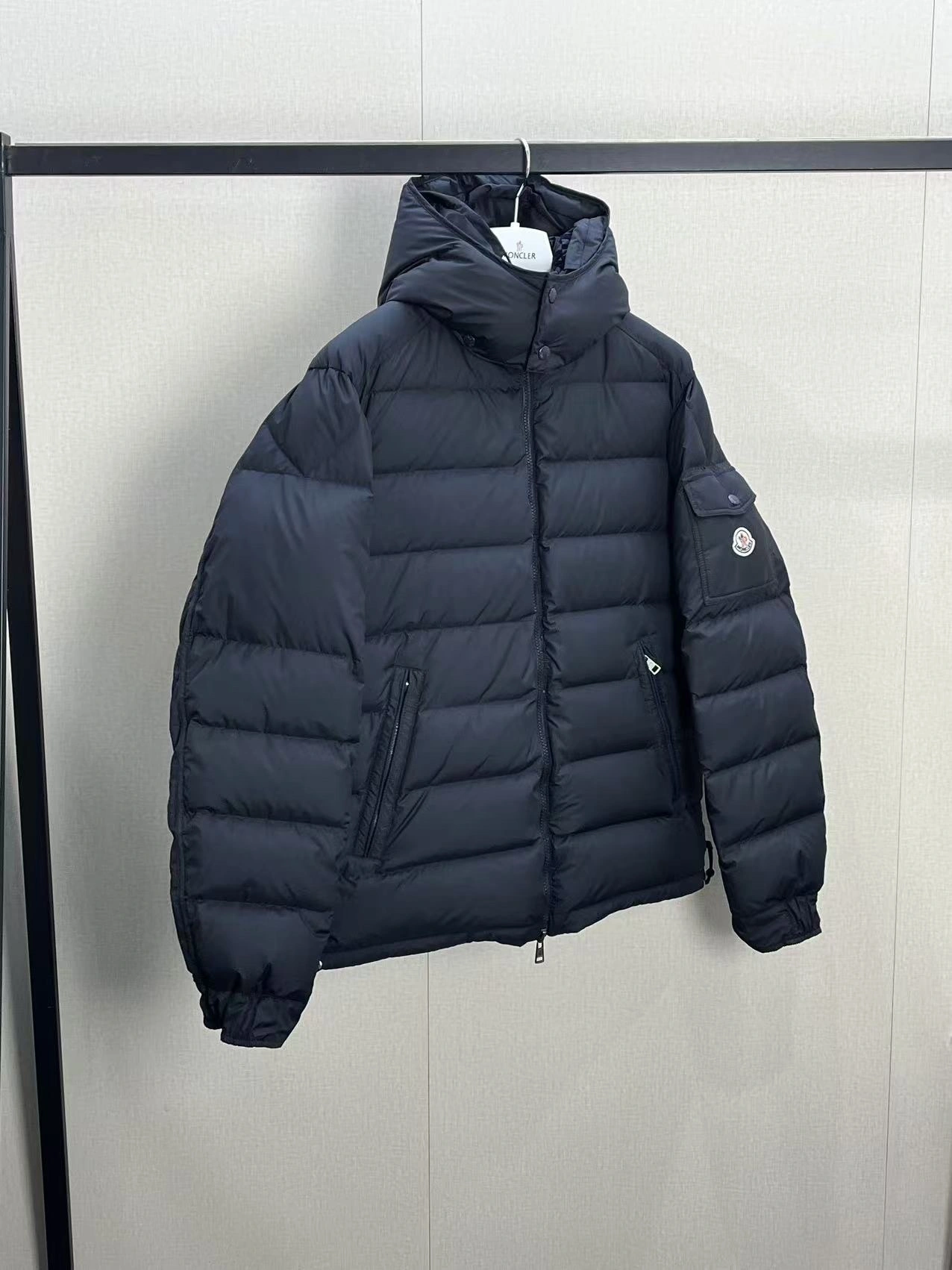 wg.luxury-- 7o9385r reversible Down jacket longue Saion white goose down item: E-F409I1526